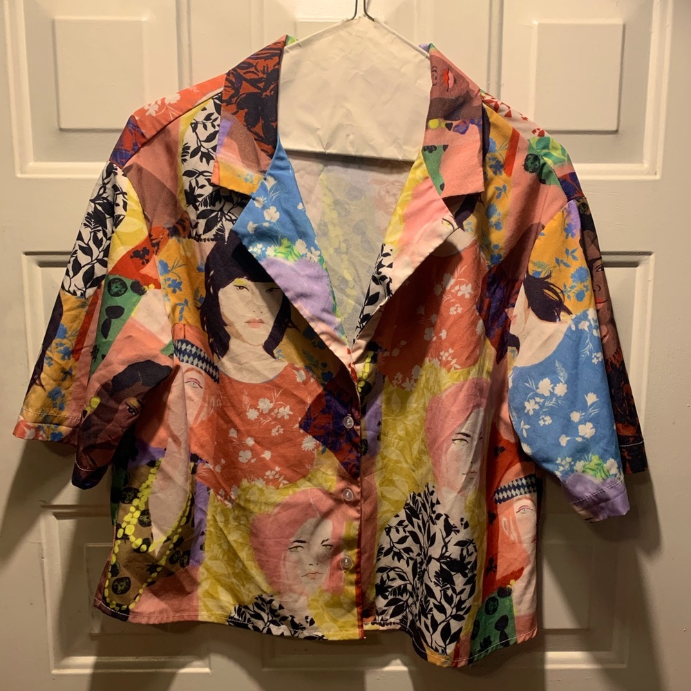 ULTRA feminine crop top from SHEIN size M